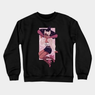 Pinup Witch Crewneck Sweatshirt